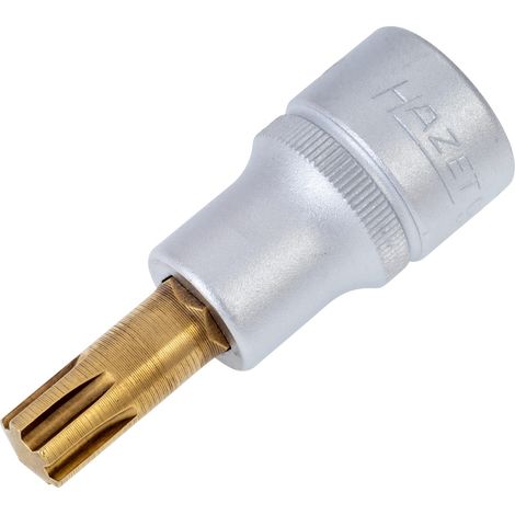 HAZET Schraubendreher-Steckschlüsseleinsatz 991-10 Vierkant hohl 12,5 mm (1/2 (1/4)