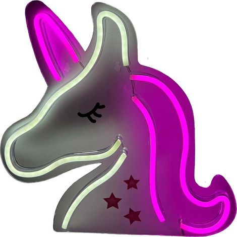 Unicornio luminoso de neón de Beline