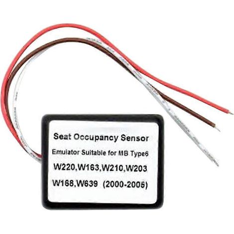 Capteur de présence de siège automatique type 6 compatible avec W220, W163, W210, W203, W168 et W639 (1/5)