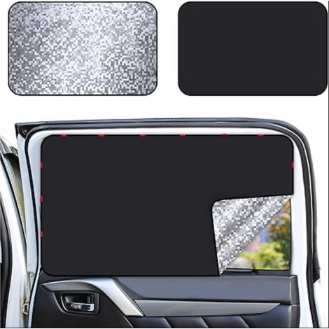 Pare Soleil Voiture Rideau pour Bloquer Les Rayons UV et la Chaleur Magnétique pour Fenêtre Latérale (1/5)