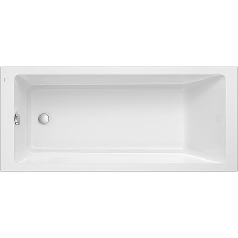 Baignoire en acrylique rectangulaire à encastrer VYTHOS 1700 x 750mm (1/2)