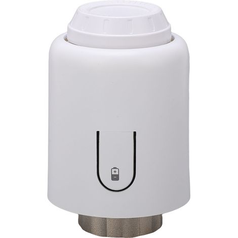 ZTRV-PJ-601-EN Vanne thermostatique Zigbee Tuya avec programmateur sans fil via application (pile non fournie) - Réf. 1010220110811 (1/5)