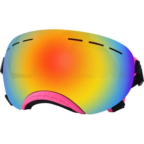 Occhiali da sole resistenti ai raggi UV - montatura rosa, lenti rosse