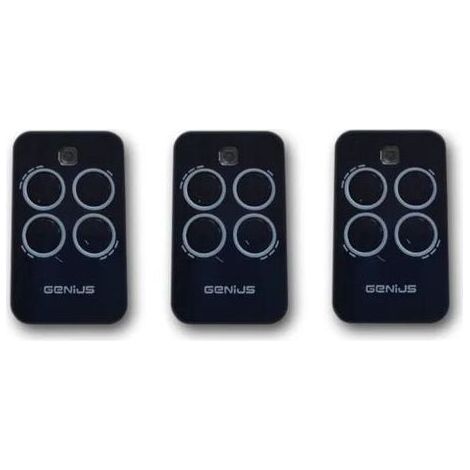genius 3 x télécommande 4 canaux 433mhz jlc echo tx4 6100334 (1/3)