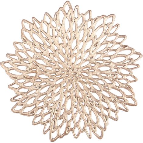 Tovagliette rotonde, resistenti al calore, JC182DAF-a, 6 pezzi, 38 cm (1/2)