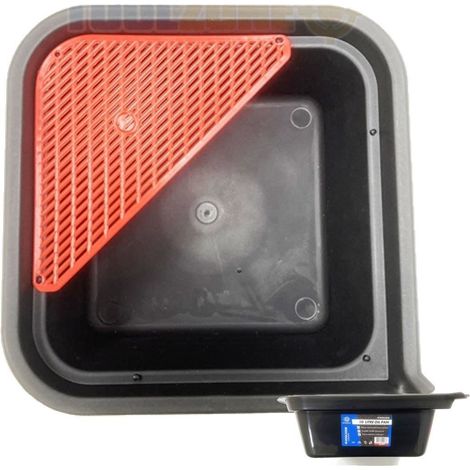 Toolzone Oil Drain Pan Coolant & Gearbox Fuel Drain Pan Tray Vehicle 10L (1/2)