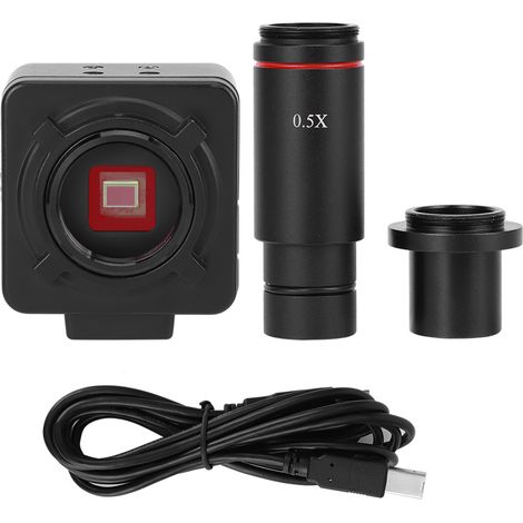 Caméra pour microscope, caméra CMOS industrielle numérique USB 5,0 MP, adaptée à la microélectronique et dotée de nombreuses fonctionnalités.