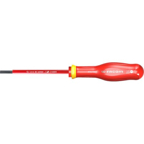 Facom AT4X100VE Schraubendreher PROTWIST 1000V 4 mm
