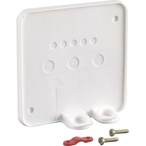 ABL Bodenplatte, IP44, 1-fach, Thermoplast, Weiß, 2505018