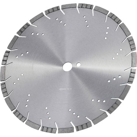 Mophorn 14 Zoll/350 mm Diamantsägeblatt, Betonsägeblatt Nass/Trocken, 0,39 Zoll/10 mm schräge Zähne, universelles 1-Zoll-Mittelloch, für Beton, Fliesen, Ziegel, Zementplatten