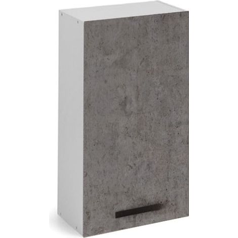 Pensile per cucina grigio cemento 1 anta Cm 30x32xH 72