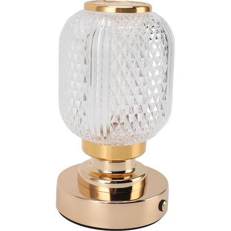 Wakects Lampe de Table sans Fil, à Piles Rechargeable en Fer (1/5)