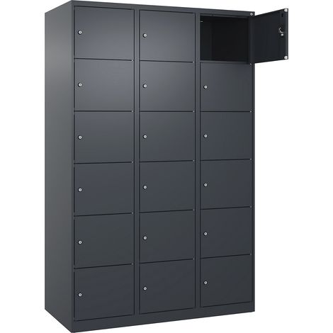 FRANKEL kaiserkraft, Vestiaire à six cases Evolo PLUS, 3 (1/2)