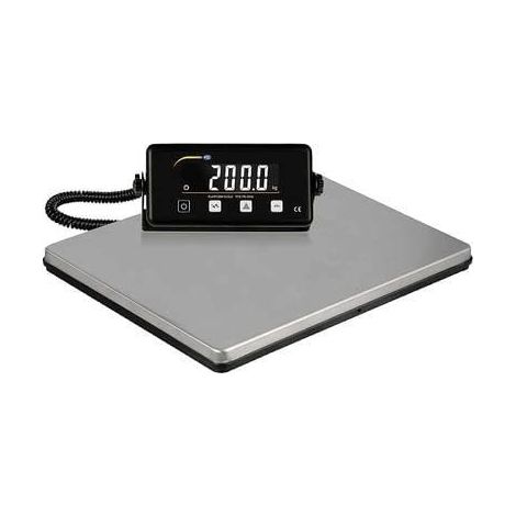 PCE Instruments Bilancia da piattaforma in acciaio inox 200 kg