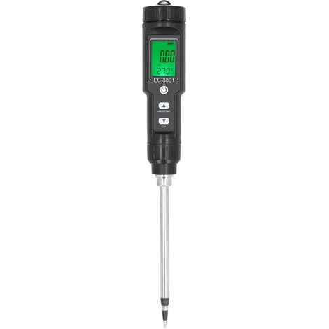 Testeur de sol EC et température, sonde multifonction pour mesure de terreau, usage serre et plantation (1/5)