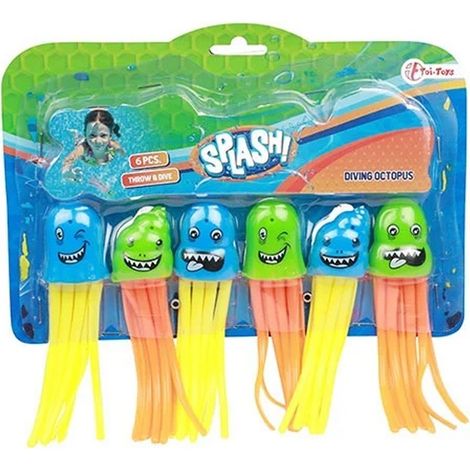 Splash Dive Oktopusse 6 Stück