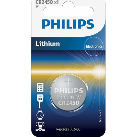.Philips CR2450 Blister de 1.
