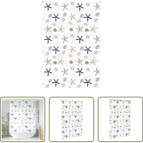 vidaXL Salle de bain - Store enrouleur de douche 160x240 cm largeur du tissu 156 cm (1/5)
