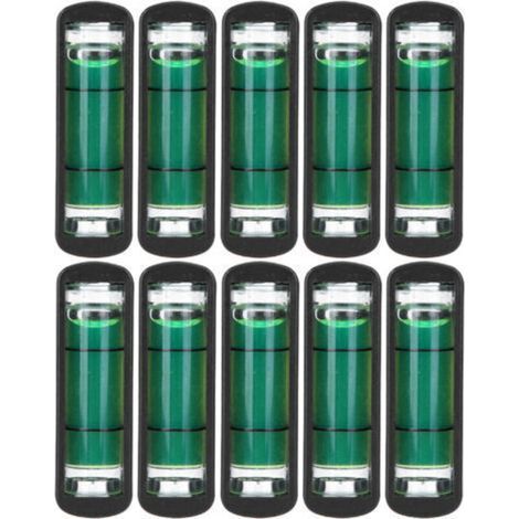 10pcs High Precision Mini Plastic Bubble Levels for Horizontal Camera Tripod (1/5)