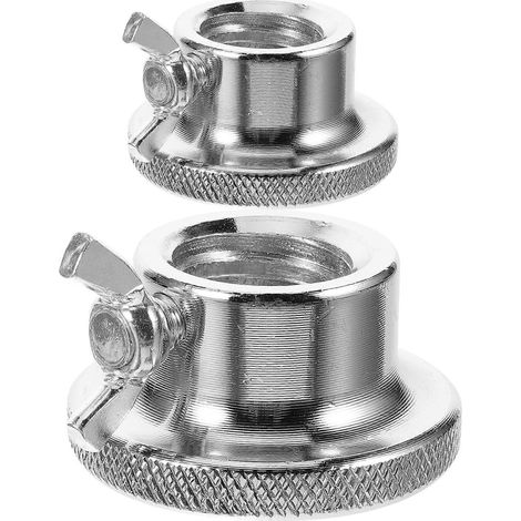 Lot de 10 écrous et clips à vis à double verrouillage pour haltères, adaptés à l'haltérophilie. (1/5)