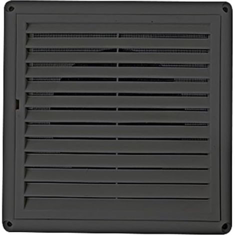 150 mm Wandventilatorabdeckung mit Lüftungsschlitzen (1/5)