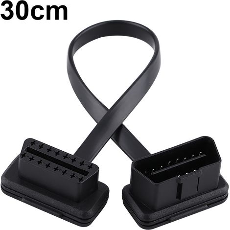 Eosnow Auto Auto 16 Pin Stecker auf Buchse OBD2 Verlngerungskabel Diagnoseadapter 30 cm/12 Zoll Lnge