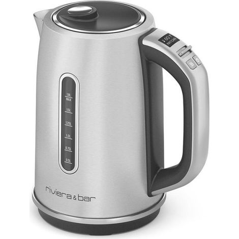Wasserkocher 1,8 l, 2200 w, schwarz und edelstahl - Riviera & Bar - BBT660
