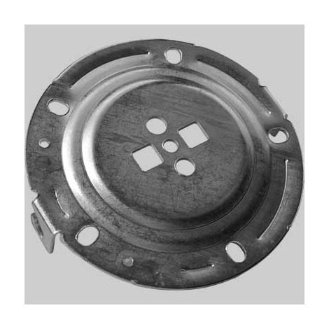 Flangia Metallica per Scaldabagni 10 15 30 l 4 Fori Idroweb