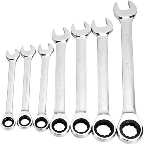 1-teiliger Ratschenschlüsselsatz 8 9 10 11 12 13 mm Drehmomentschlüsselsatz mit offenem und Ringschlüssel-Kombinationsschlüsselsatz (10 mm)