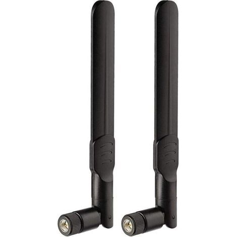 2 Paquets Antenne 4G LTE 3G GSM SMA Mâle 8dBi pour Orange SFR Bouygues Telecom Free Mobile Huawei ZTE 4G LTE Routeur PasserModem Point d'accès (1/4)