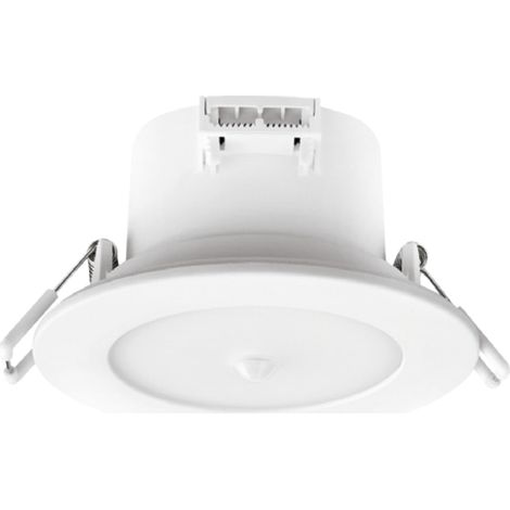 Plafonnier encastré KRAO PIR IP54 LED SMD AC 8W -(670lm)/-(720lm)/-(720lm) CRI80 2700K/3000K/4000K 100º Blanc (1/3)