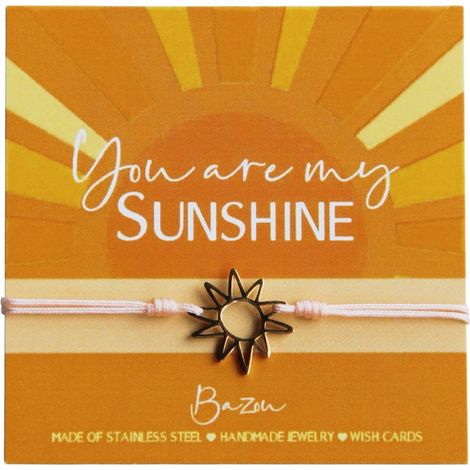 Plaque Décorative avec Inscription Message You're my Sunshine pour Décoration Intérieure - PANGIVO (1/2)