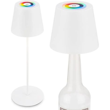 Lámpara de mesa Calida 3 en 1 led RGBW 200lm 36x10,5 cm bioclimática (1/4)