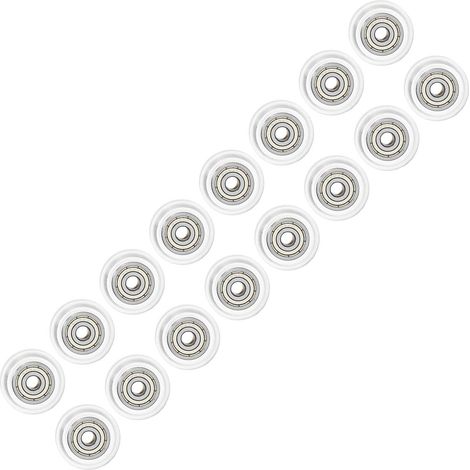 48-teiliges Set 3D-Drucker-Riemenscheiben, stabil, reibungsarm, POM-Präzisionsstahl, transparent (1/5)