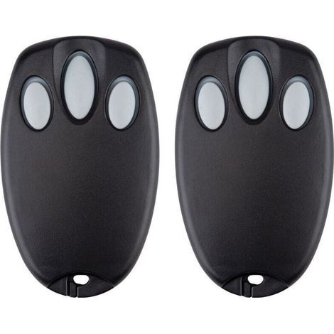 Lot de 2 émetteurs de porte de garage portatifs de remplacement pour Chamberlain Liftmaster Motorlift 94335E 84335E ML700 ML500 ML850 Merlin+ C945 C840 Security+ 433,92 MHz (1/5)