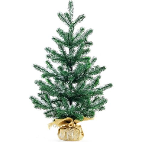 Künstlicher Weihnachtsbaum 50 cm, exquisite Nachbildung, dekorativer Weihnachtsbaum für die Weihnachtsdekoration im Haushalt (1/2)