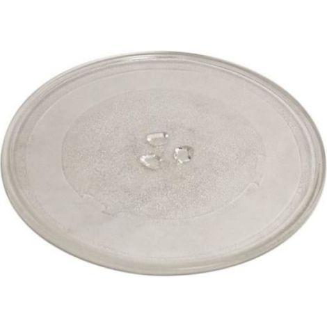 Plateau Tournant Verre 255 mm Pour Four Micro-Ondes - Compatible Multiples Marques - Diamètre 25,5 cm - 1 Pièce