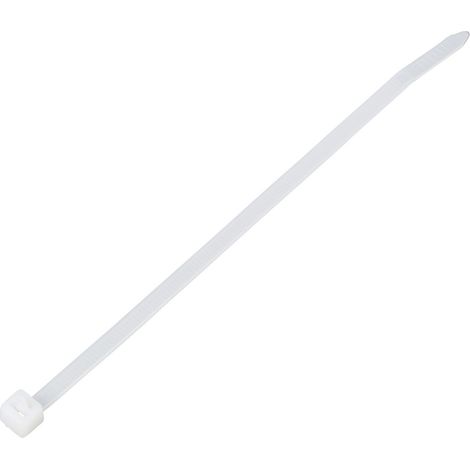 TRU COMPONENTS TC-13340660 TC-RT-160-4.6-N Kabelbinder 160 mm 4.6 mm Natur Lösbar, chemische Beständ