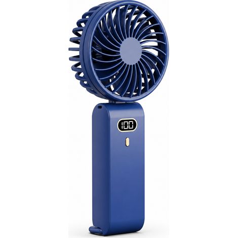 Ventilateur Portable USB Rechargeable Pliable de Bureau 205 mm (1/5)