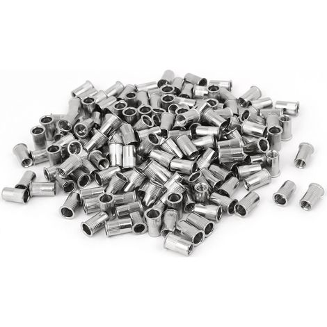 200 pièces de pinces, pinces et accessoires M5 x 12 mm 304 Edelstahl Senkkopf Nietmutter Sets (1/4)