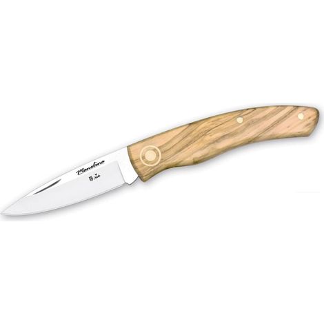 Navaja Manolina 401 Miguel Nieto de 15,5 cms, con hoja de acero de 6,5 cms y mango de Madera natural de olivo