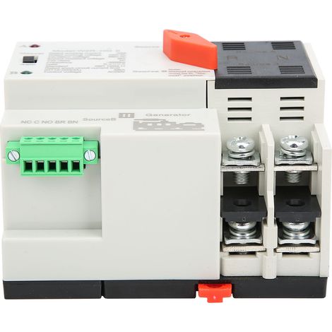 W2R-100 Automatischer Dual-Power-Umschalter 2P 100A 50Hz Stromumschalter (1/5)