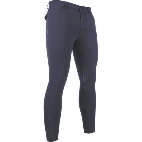 50 IT, nero 9100: Herrensilikon-Kniegriff-Reithose Modell James (1/3)