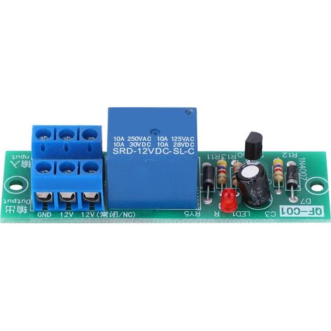 2 QF-C01 12VDC Bistabiles Relaismodul, Kfz-Schaltermodifikation, Start-Stopp-Modul (1/5)