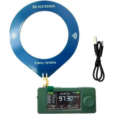 SI4732 Mini Pocket Radio 9.9kHz-181MHz LSB USB AM FM 1.9 Pouce Affichage SI4732 Radio Shortwave Récepteur Radio (1/5)