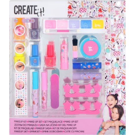 Crealo Set trucco neon/glitter 84511
