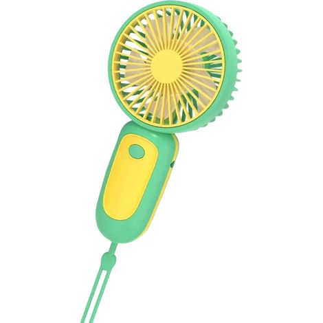 Petit ventilateur portable rechargeable par USB, idéal pour les étudiants et les activités de plein air. Cadeau parfait pour l'été. (1/5)