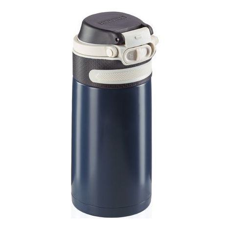 Mug de voyage Leifheit 03247 350 ml Noir, Bleu Acier inoxydable (1/5)