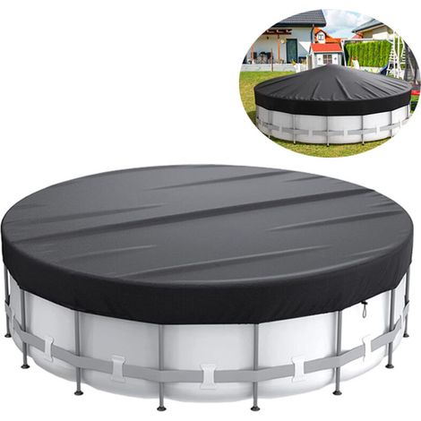 Housse 4 saisons pour piscine ronde hors sol, diamètre 366 cm