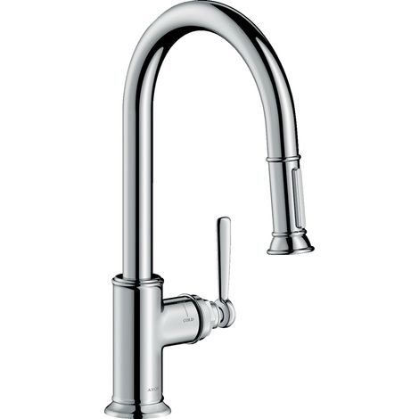 hansgrohe AXOR Montreux DN 15 Monomando de cocina 180 con ducha (1/3)